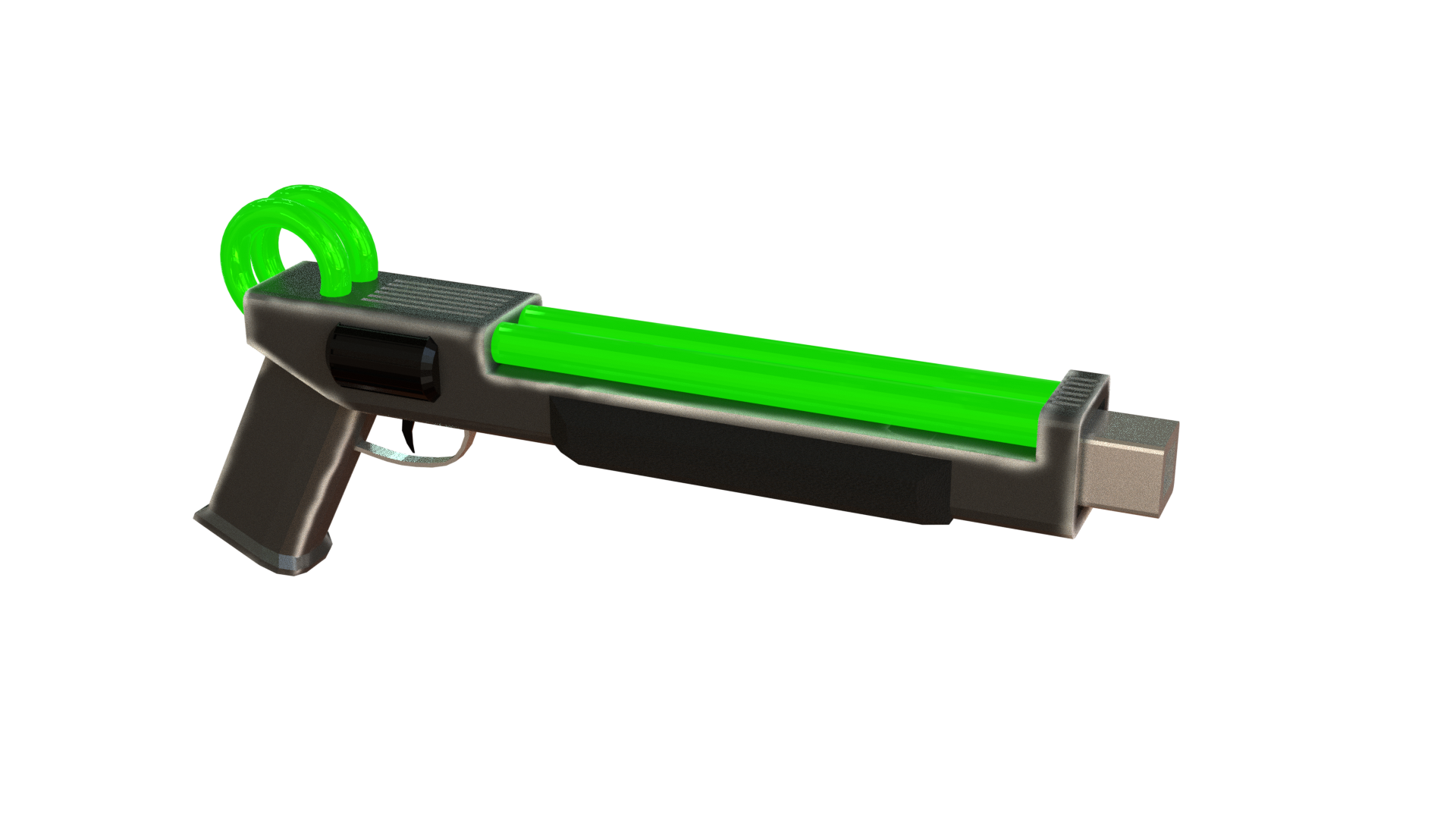 Sci-fi laser gun preview image 1